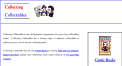 Desktop Screenshot of collectingcollectables.com